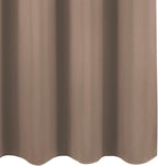 LEMOMO Blackout Curtains 66 x 54 Inch Long Cappuccino Curtains Set of 2 Panels - Image 8