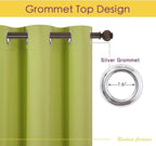 NICETOWN Bedroom Curtains Blackout Drapery Panels, 2 Panels, 70 x 108 inches - Image 2