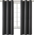 BGment Dark Grey Blackout Curtains by BGment