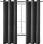 BGment Dark Grey Blackout Curtains by BGment