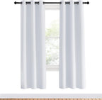 NICETOWN White Room Darkening Draperies and Curtains, 34 by 70 Inch, Home - Image 2