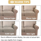 H.VERSAILTEX Super Stretch Individual Seat Cushion/Couch Slipcover Sets Thick - Image 7