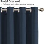 100% Blackout Shield Linen Blackout Curtains - Image 5