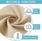 RYB HOME Curtains for Bedroom Living Room 72 inches Long, Thermal Insulated - Image 6