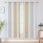 Estelar Textiler Full Room Darkening Blackout Curtains 72 Inch Length 2 Panels - Image 2