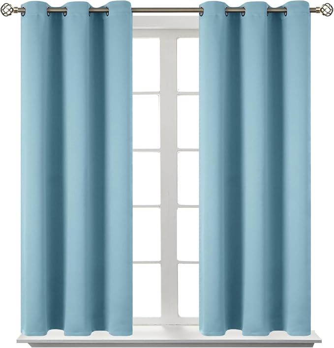 BGment Room Darkening Curtains 45 Inches Long by BGment