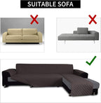 Easy-Going L Shape Sofa Slipcover Sectional Couch Cover - Image 4