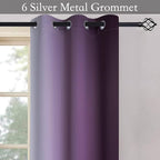 SimpleHome Ombre Room Darkening Curtains - Image 4