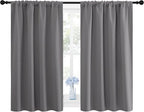 NICETOWN Grey Window Curtains for Bedroom - Image 4