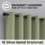 SimpleHome 100% Blackout Curtains - Image 5