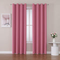 ChrisDowa Room Darkening Curtains 120 Inches Long 2 Panels Set by ChrisDowa