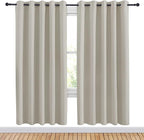 NICETOWN Natural Blackout Draperies Curtains - Image 2