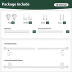 KAMANINA Curtain Rods No Drilling - Image 8