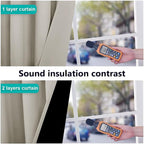 NICETOWN 100% Blackout Curtains 54 inches Long, Double-Deck Completely Blackout - Image 4