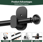 KAMANINA Curtain Rods No Drilling - Image 9
