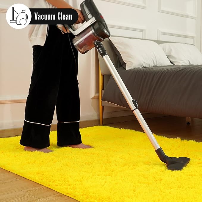 Amearea Premium Soft Fluffy Rug Modern Shag Carpet, 8x10 Feet, Fuzzy Shaggy Rugs - Image 3