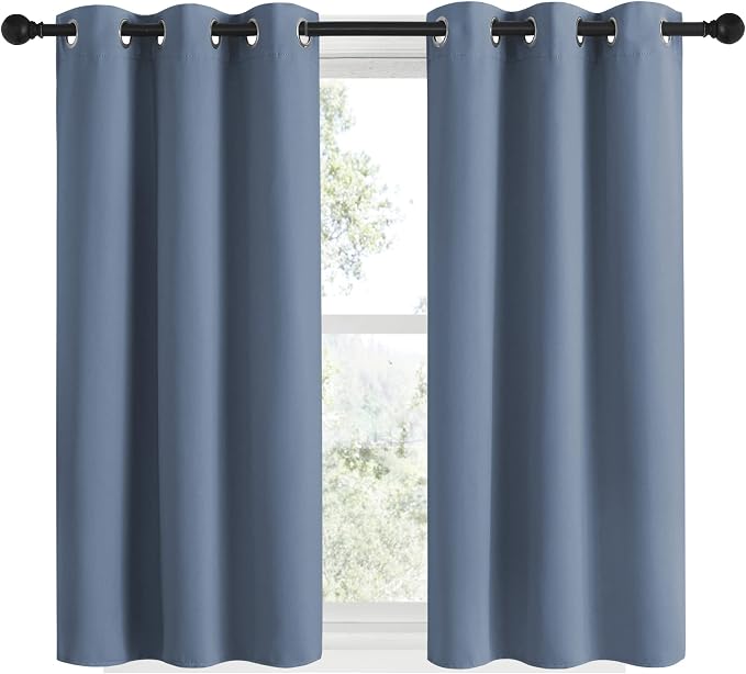 NICETOWN Kitchen Curtains Small Window Curtains & Drapes, Thermal Insulated - Image 2