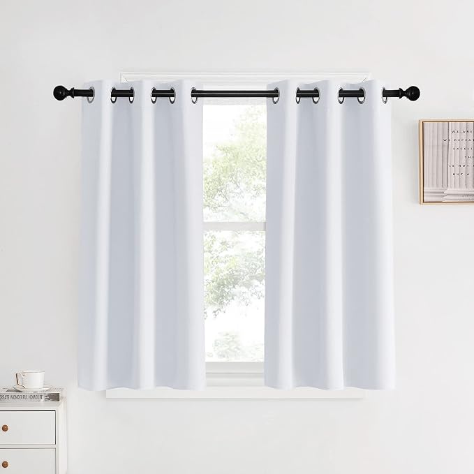NICETOWN Room Darkening Curtain Panels, 2 Panels, 34 by 40, Window Treatment by NICETOWN