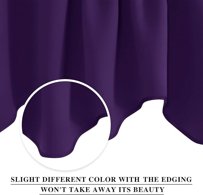 NICETOWN Blackout Window Treatment Valances - Image 3