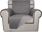 PureFit Reversible Quilted Sofa Cover, Water Resistant Slipcover Furniture by PureFit