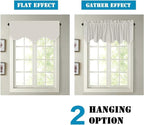 H.VERSAILTEX 4 Panels Blackout Curtain Valances - Image 6