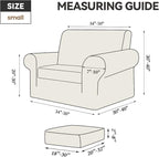 WEERRW Velvet Stretch Chair Sofa Slipcover - Image 7