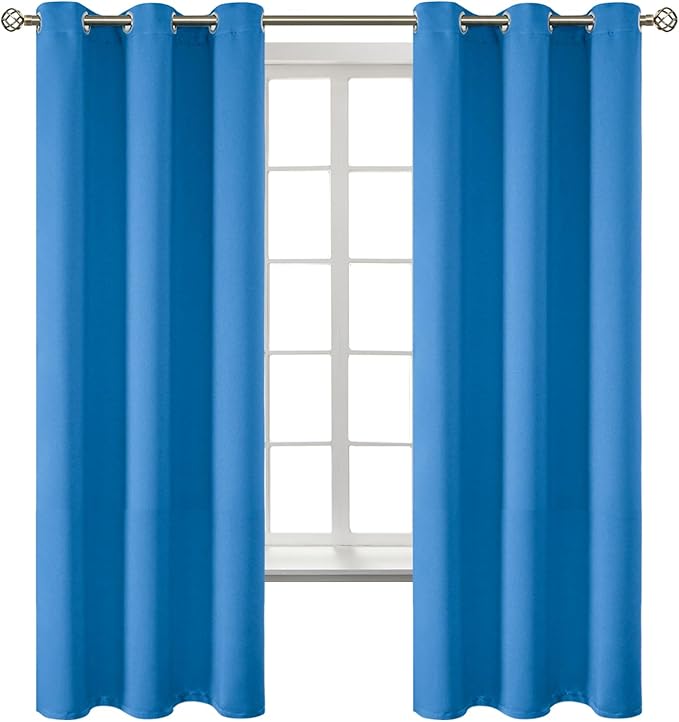 BGment Room Darkening Curtains 63 Inches Long by BGment