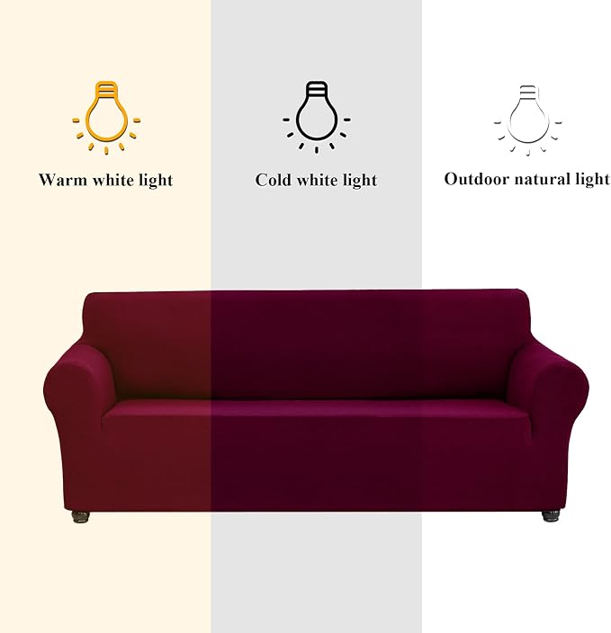 Joccun Stretch Chair Couch Cover, 1-Piece Sofa Slipcover Spandex Jacquard - Image 3