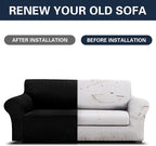 Cupuamon 2026 New Stretch Oversized Sofa Slipcovers Couch Sofa Cover - Image 5