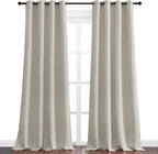 NICETOWN Natural Room Darkening Curtains 96" Long - Image 2