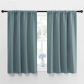 NICETOWN Greyish Blue Blackout Curtains Panels by NICETOWN