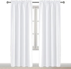 DWCN White Curtains for Living Room Thermal Insulated, 50% Light Blocking - Image 8