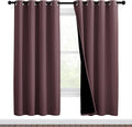 NICETOWN Living Room Completely Shaded Draperies, Privacy Protection & Noise by NICETOWN