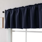 Chyhomenyc Navy Blue Blackout Valances - Image 8