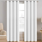 H.VERSAILTEX White Curtain 84 inches Long by HVERSAILTEX