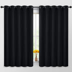 Yakamok Blackout Curtains Room Darkening Thermal Insulated Window Panels by Yakamok