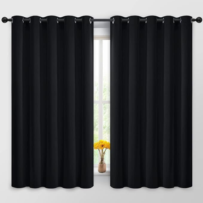 Yakamok Blackout Curtains Room Darkening Thermal Insulated Window Panels by Yakamok