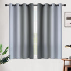 SimpleHome Ombre Room Darkening Curtains - Image 2