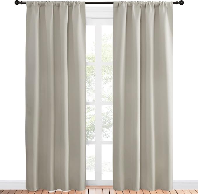 NICETOWN Blackout Curtains for Living Curtains, Room Darkening Window Curtain - Image 2