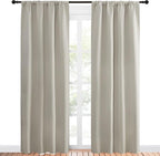 NICETOWN Blackout Curtains for Living Curtains, Room Darkening Window Curtain - Image 2
