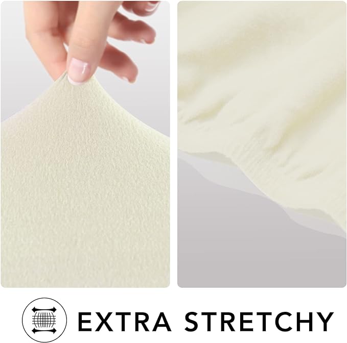 PureFit Super Stretch Sofa Slipcover – Spandex Non Slip Soft Couch Sofa Cover - Image 3