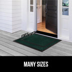 GORILLA GRIP 100% Waterproof All-Season WeatherMAX Doormat US Designed Natural - Image 8