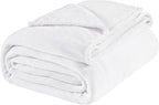 BEDELITE Fleece Blankets Queen Size White Throw Blankets - Image 9