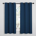 NICETOWN Moroccan Blue Room Darkening Curtains by NICETOWN