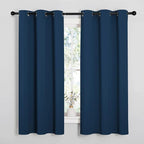 NICETOWN Window Curtain Panels, Thermal Insulated Solid Grommet Blackout by NICETOWN
