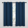 NICETOWN Room Darkening Curtains 63 inch Length 2 Panels, Thermal Insulated by NICETOWN
