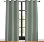 NICETOWN Window Curtain Panels, 1 Pair, 42 by 80-inch, Thermal Insulated Solid - Image 2