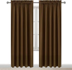 DWCN Brown Blackout Curtains for Bedroom, Thermal Insulated Energy Saving Room - Image 9