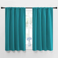 NICETOWN Peacock Blue Blackout Curtains Panels by NICETOWN