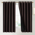 NICETOWN 100% Blackout Lined Curtains, 1 Pair, 2 Thick Layers Completely by NICETOWN